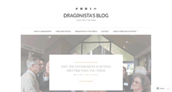 Desktop Screenshot of dragonistasblog.com